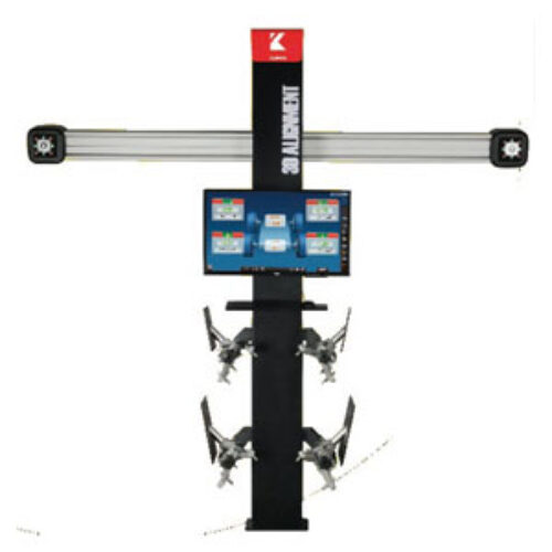 K1800 3D wheel alignment with manual camera beam pit lift system