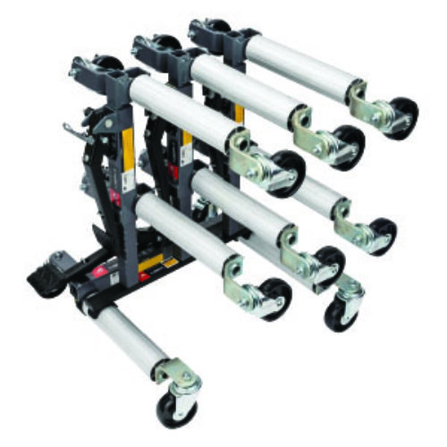HJ5201 Heavy car wheel dolly with stand